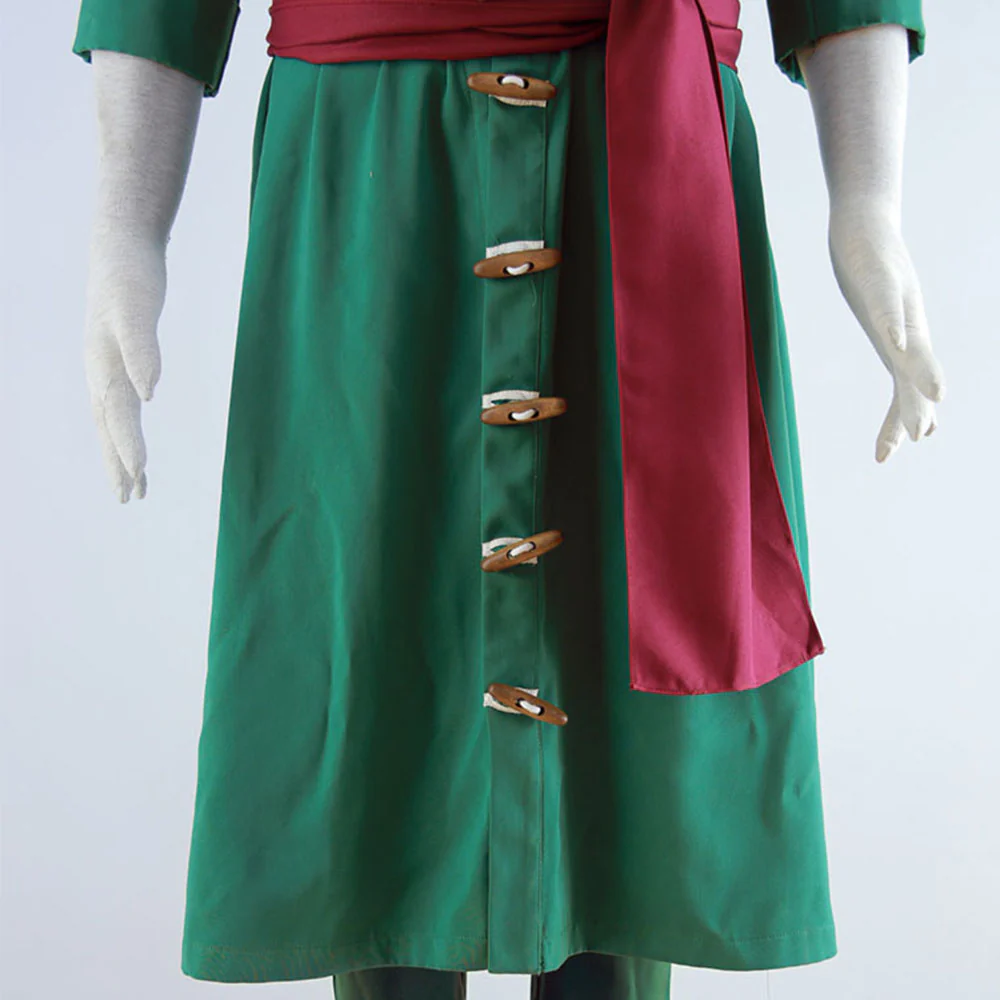 Roronoa Zoro Cosplay Set for Men and Kids One Piece Costume - Image 7