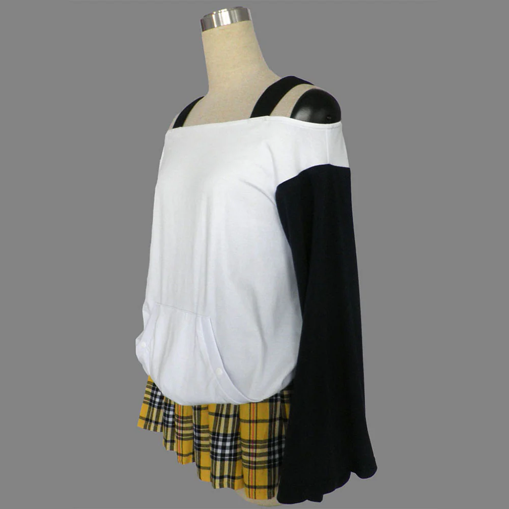 Rosario+Vampire Costumes Shirayuki Mizore Cosplay full Outfit for Women and Kids - Image 3