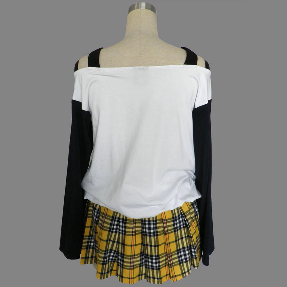 Rosario+Vampire Costumes Shirayuki Mizore Cosplay full Outfit for Women and Kids - Image 4