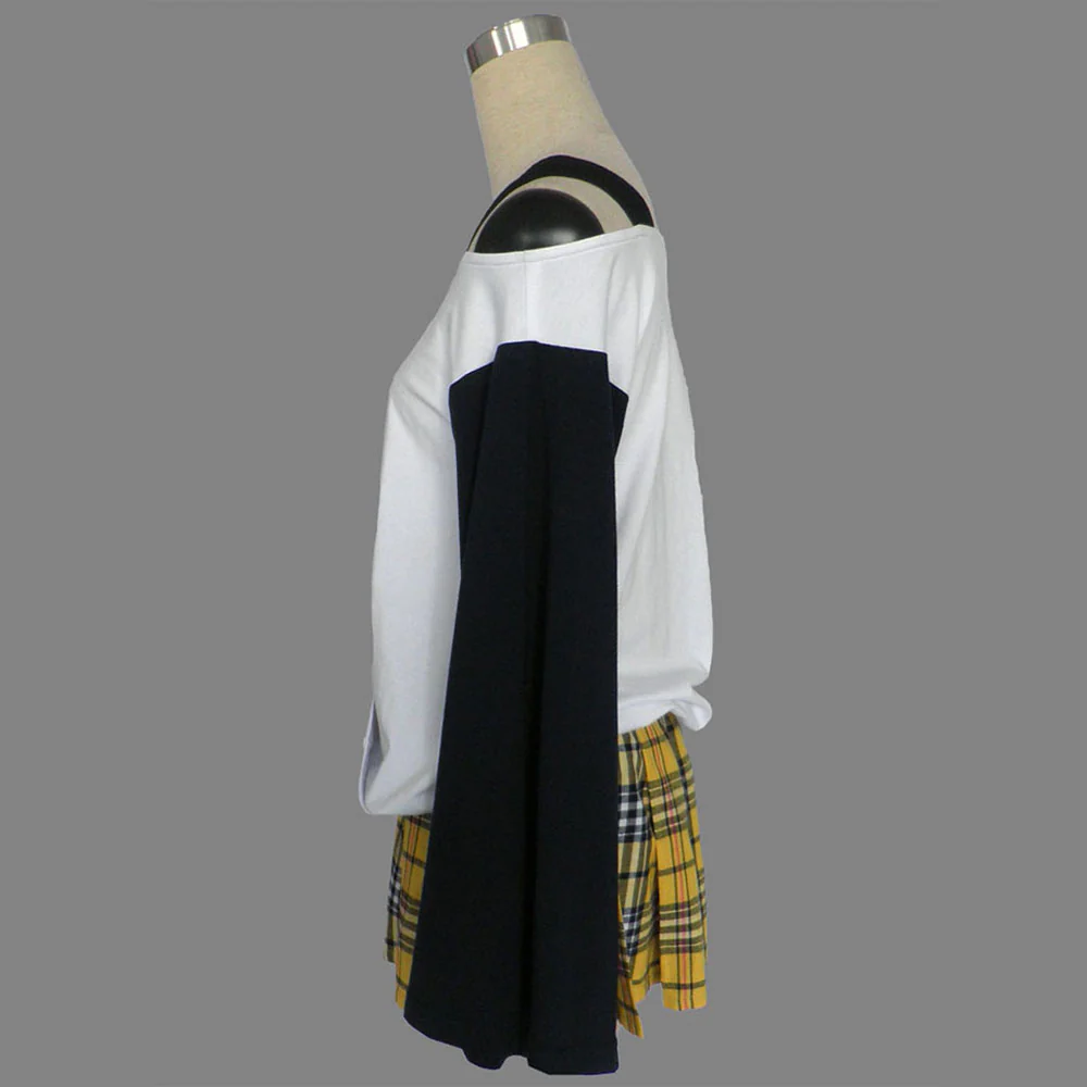Rosario+Vampire Costumes Shirayuki Mizore Cosplay full Outfit for Women and Kids - Image 5