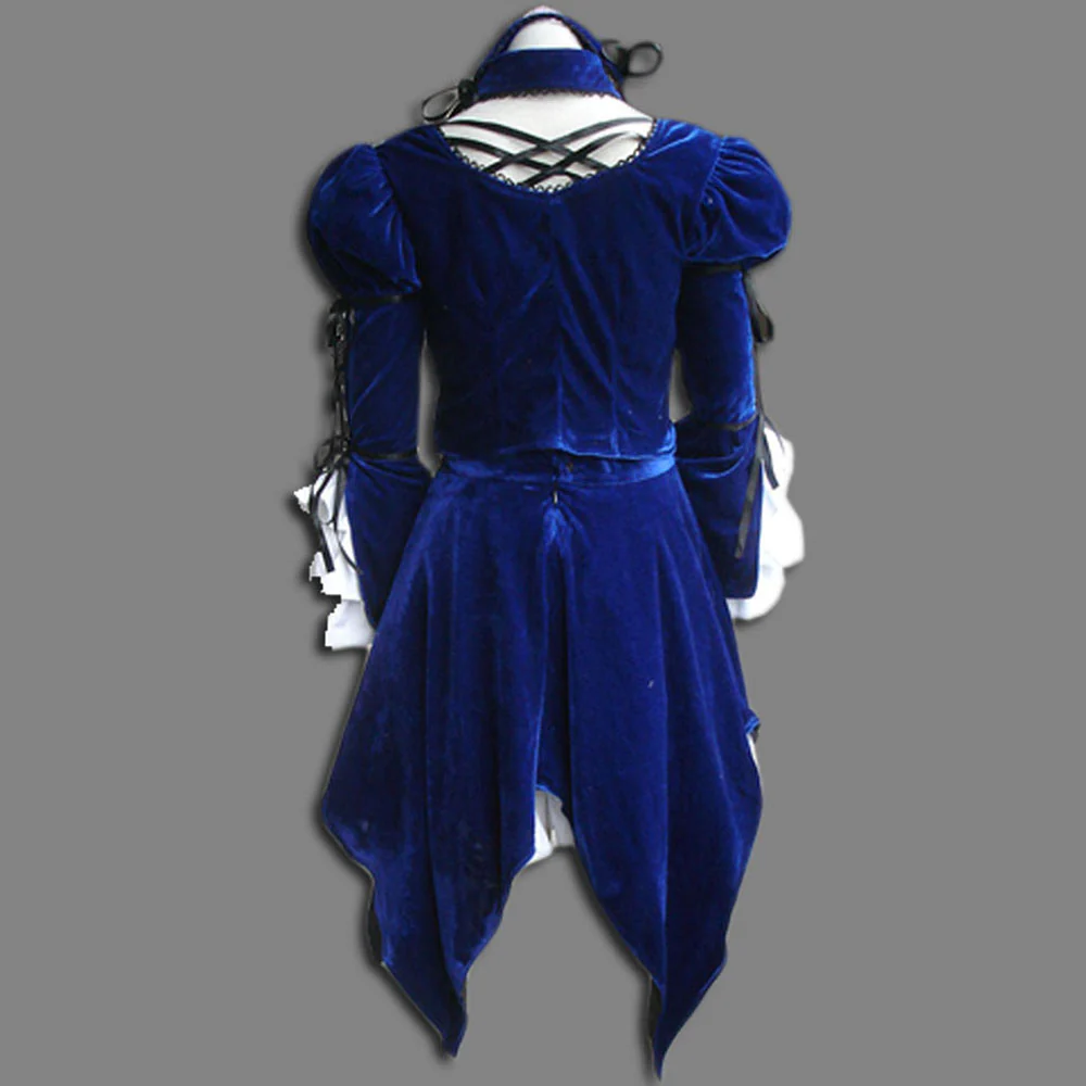 Rozen Maiden Costume Mercury Lamp Costume Full Outfit for Women and Kids - Image 3