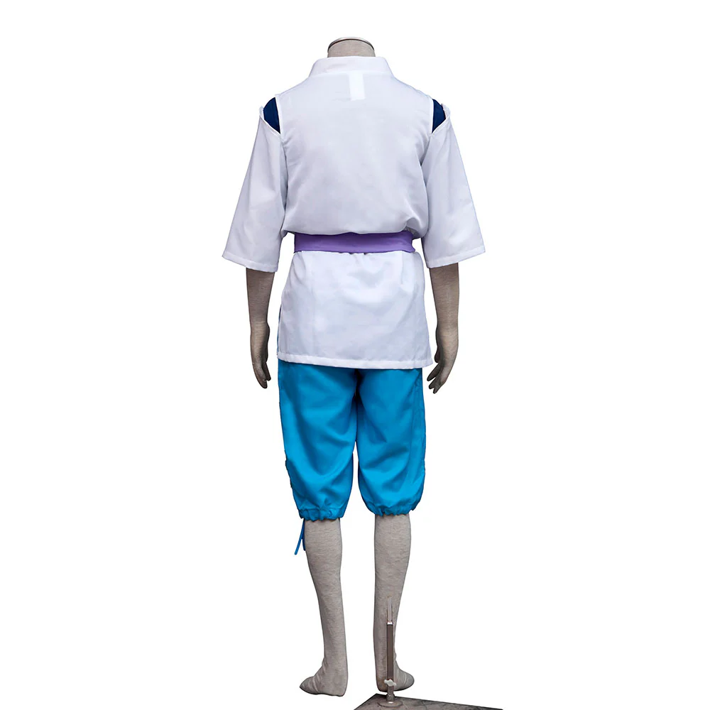 Spirited Away Costume The White Dragon Haku Kimono Cosplay Suit for Men and Kids - Image 2