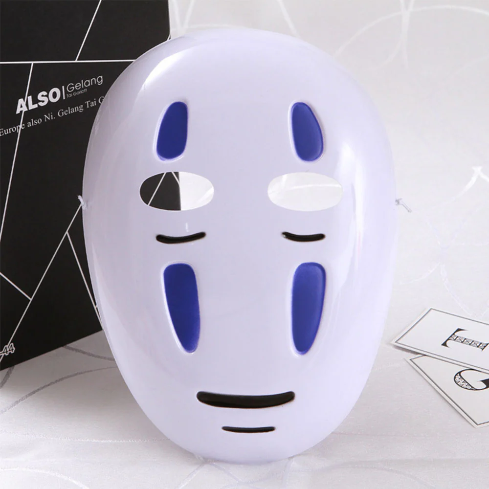 Spirited Away Costume Kaonashi Cosplay Suit with Mask for Adults and Kids - Image 6
