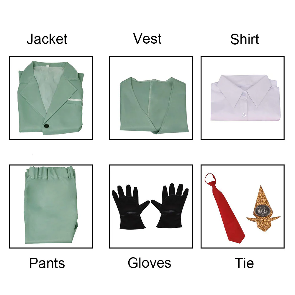 Spy x Family Costume Loid Forger Cosplay Full Outfit Costume with Accessories for Men and Kids - Image 4