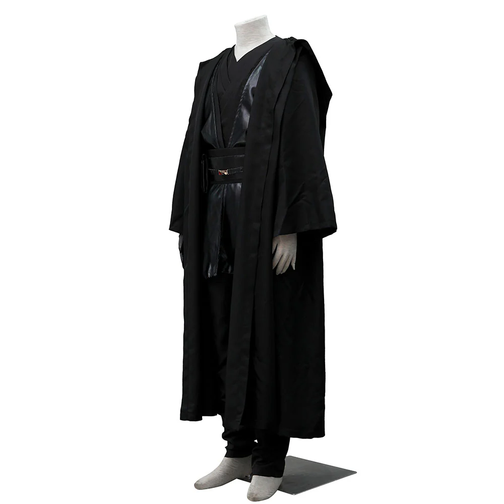 Star Wars Costume Anakin Skywalker Darth Vader Cosplay full Outfit for Men and Kids - Image 3