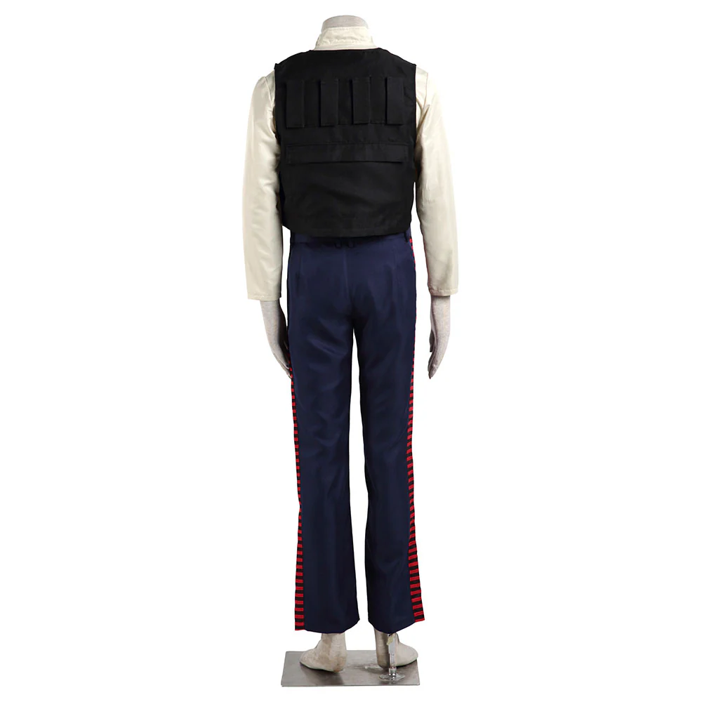 Star Wars Costume Han Solo Cosplay full Outfit for Men and Kids - Image 4