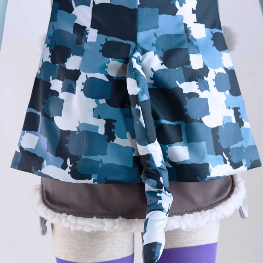 Super Sonico Costume Sonico Cosplay full Outfit for Women and Kids - Image 10