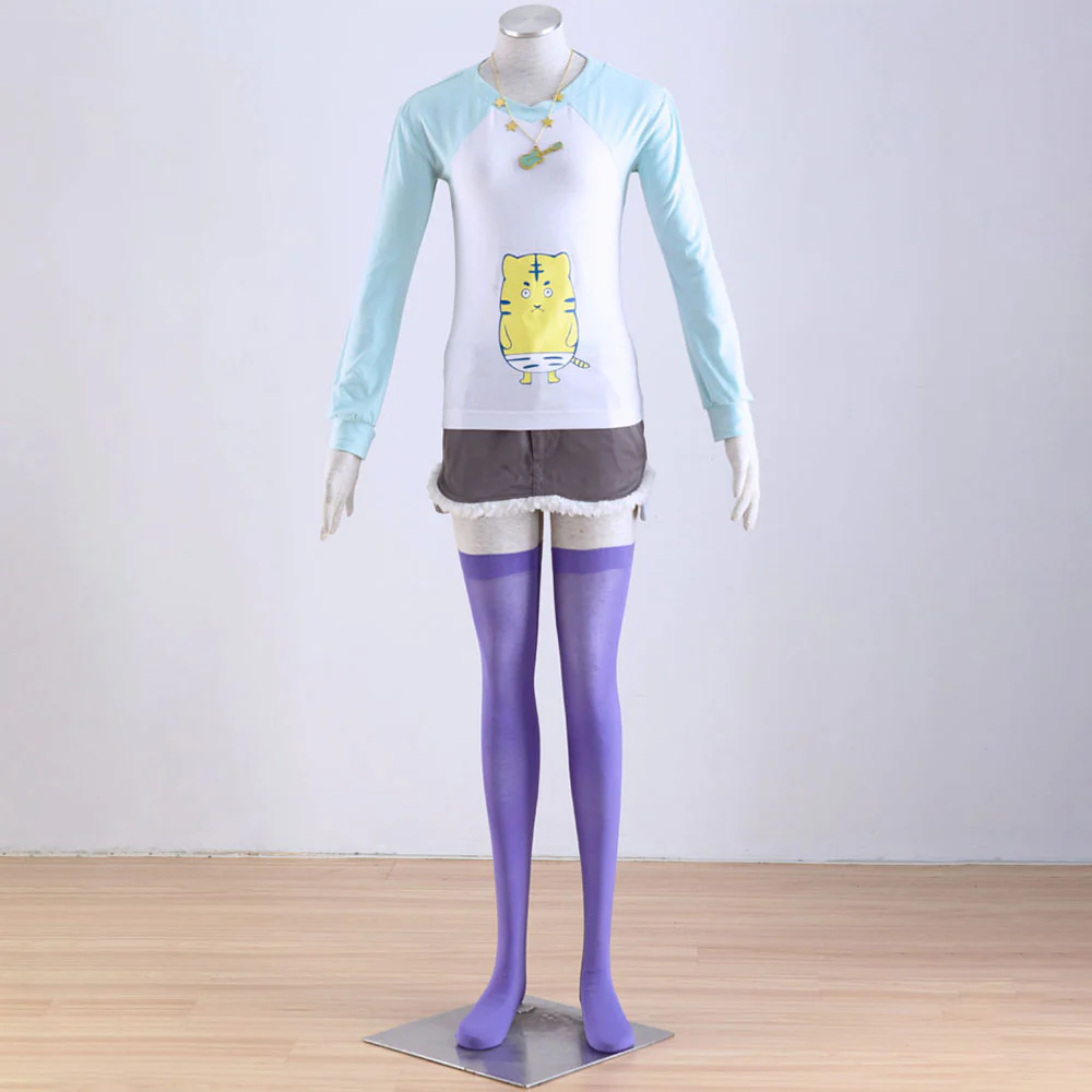Super Sonico Costume Sonico Cosplay full Outfit for Women and Kids - Image 6