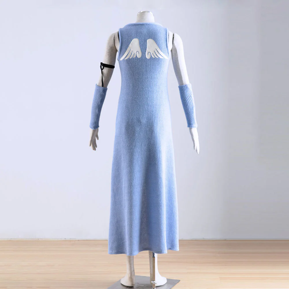 Women and Kids Final Fantasy 8 Costume Riona Cosplay Suits with Accessories - Image 3