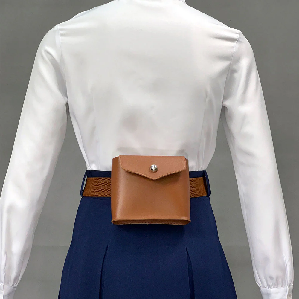 Women and Kids Jujutsu Kaisen Costume Kugisaki Nobara Uniform Cosplay with Belt Bag - Image 8