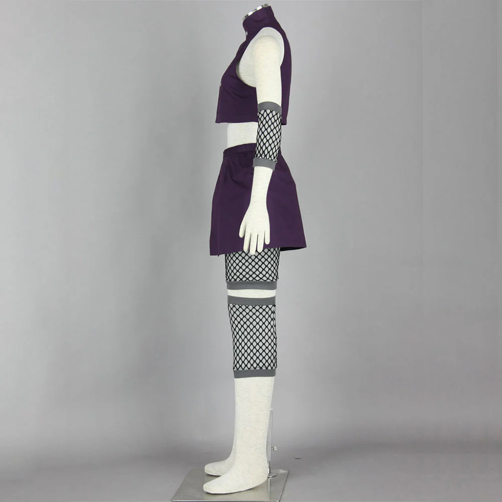 Women and Kids Naruto Shippuden Costume Yamanaka Ino Cosplay full Outfit - Image 5