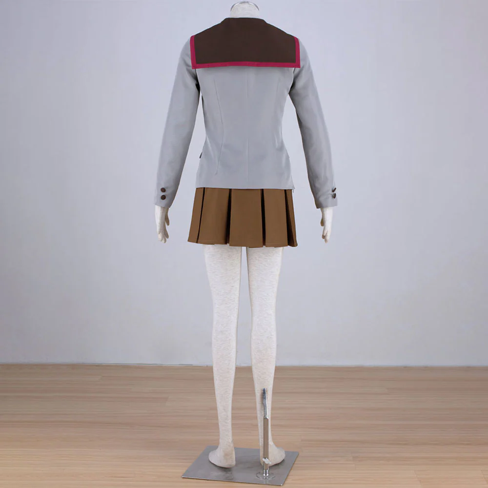 Women and Kids Sailor Moon Costume Sailor Mars Heino Rei School Uniform Cosplay - Image 3