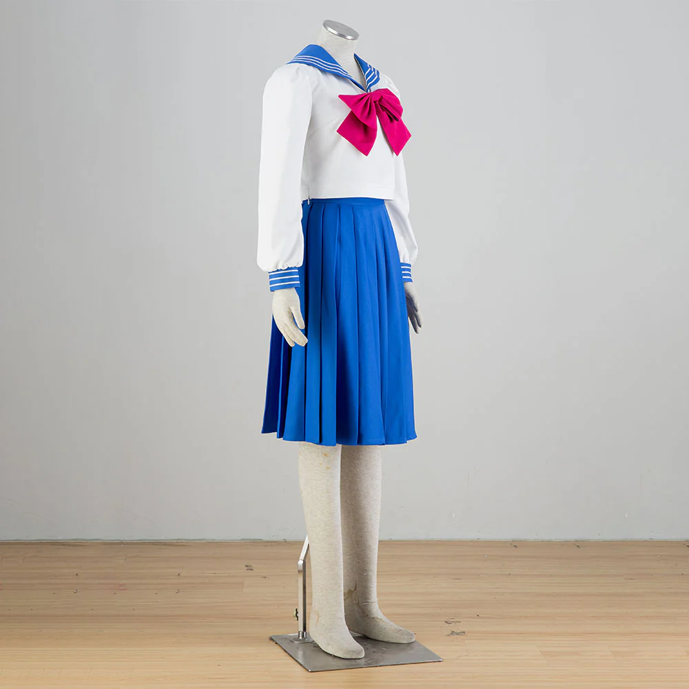 Women and Kids Sailor Moon Costume Sailor Moon Tsukino Usagi School Uniform Cosplay - Image 2