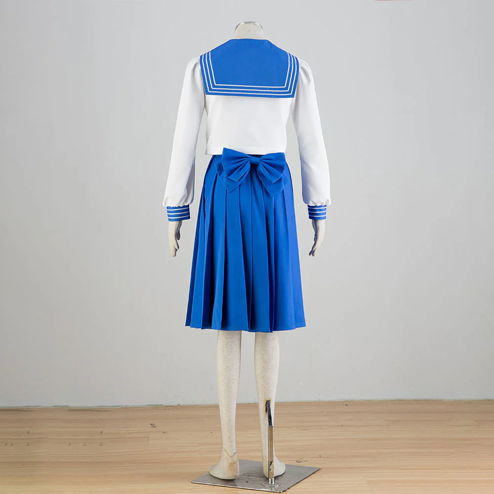 Women and Kids Sailor Moon Costume Sailor Moon Tsukino Usagi School Uniform Cosplay - Image 3
