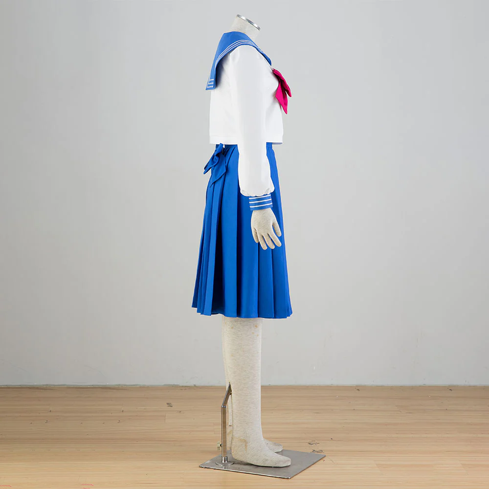 Women and Kids Sailor Moon Costume Sailor Moon Tsukino Usagi School Uniform Cosplay - Image 4