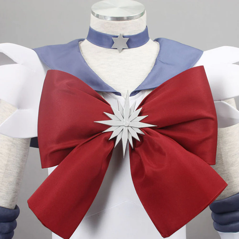 Women and Kids Sailor Moon Costume Sailor Saturn Tomoyo Hotaru Cosplay with Accessories - Image 6