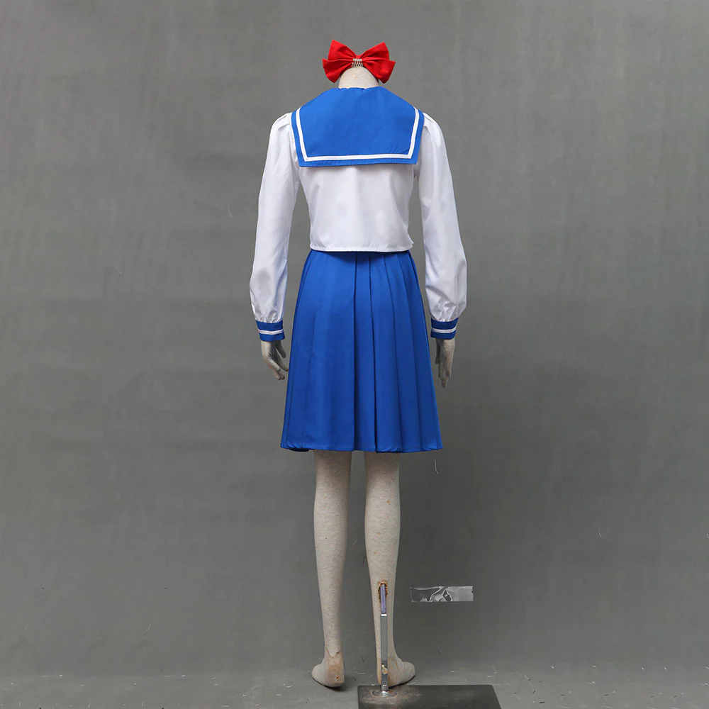 Women and Kids Sailor Moon Costume Sailor Venus Aino Minago School Uniform Cosplay - Image 3