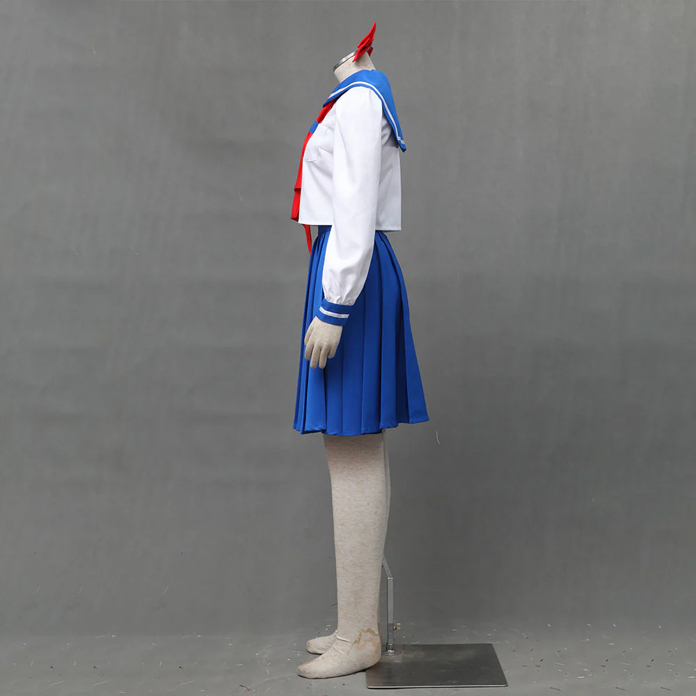 Women and Kids Sailor Moon Costume Sailor Venus Aino Minago School Uniform Cosplay - Image 4