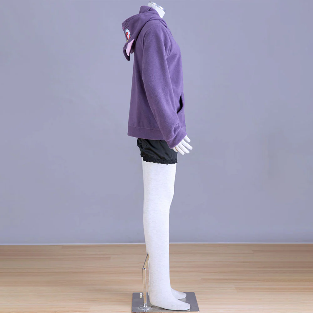 Women and Kids Sailor Moon Costume The Black Cat Luna Cosplay Hoodie - Image 4