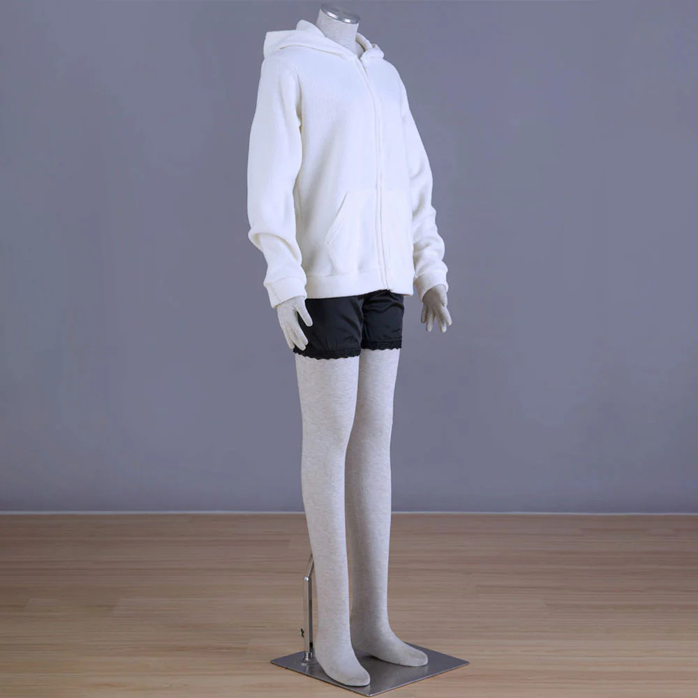 Women and Kids Sailor Moon Costume The White Cat Artemis Cosplay Hoodie - Image 4