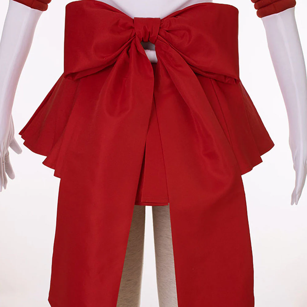 Women and Kids Sailor Moon Super S Costume Sailor Mars Heino Rei Cosplay with Accessories - Image 7