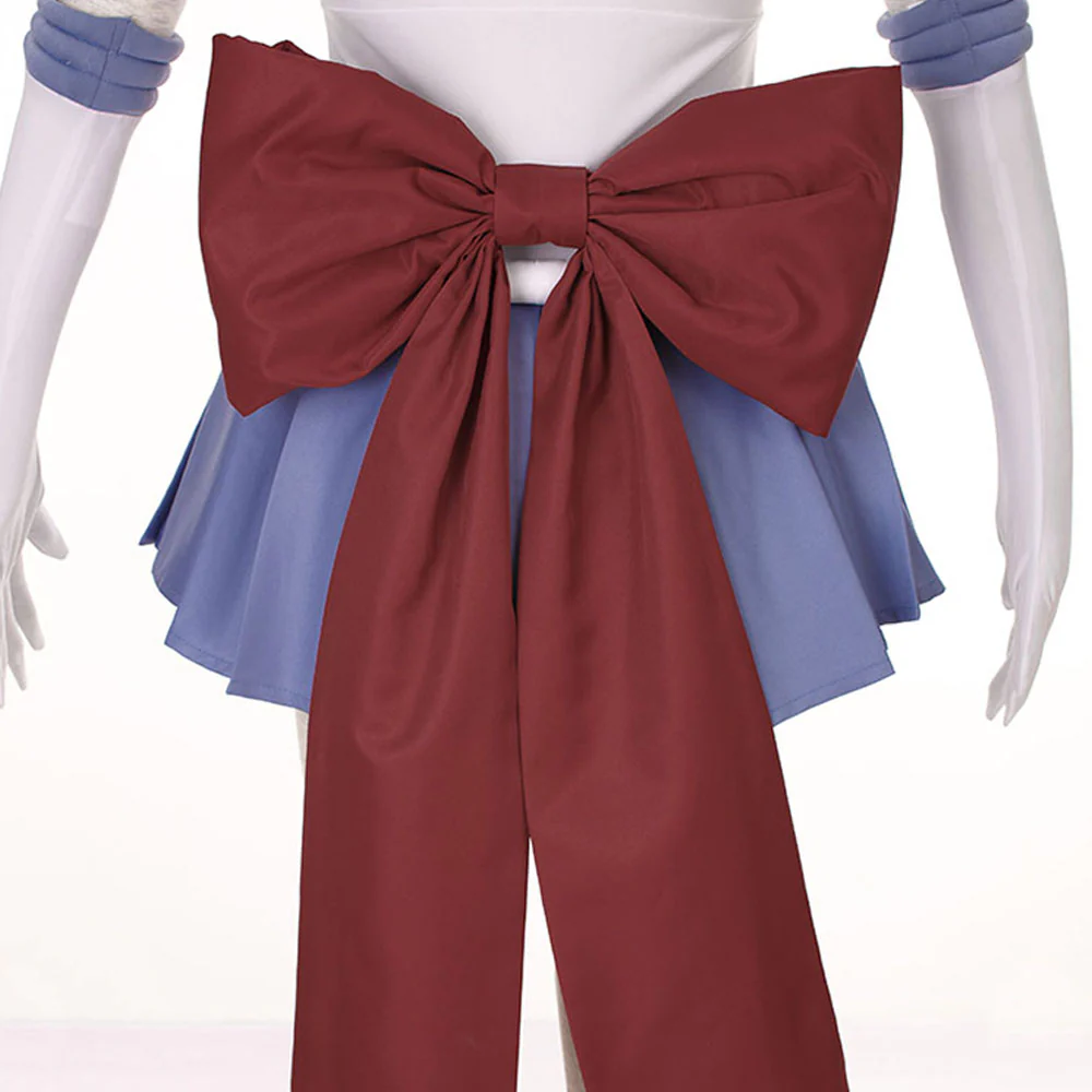 Women and Kids Sailor Moon Super S Costume Sailor Saturn Tomoyo Hotaru Cosplay with Accessories - Image 6