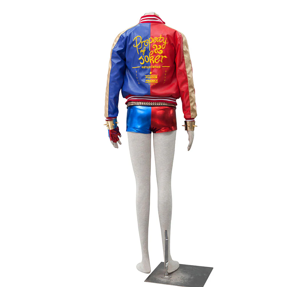Women and Kids Suicide Squad Costume Harley Quinn Cosplay full Set - Image 3