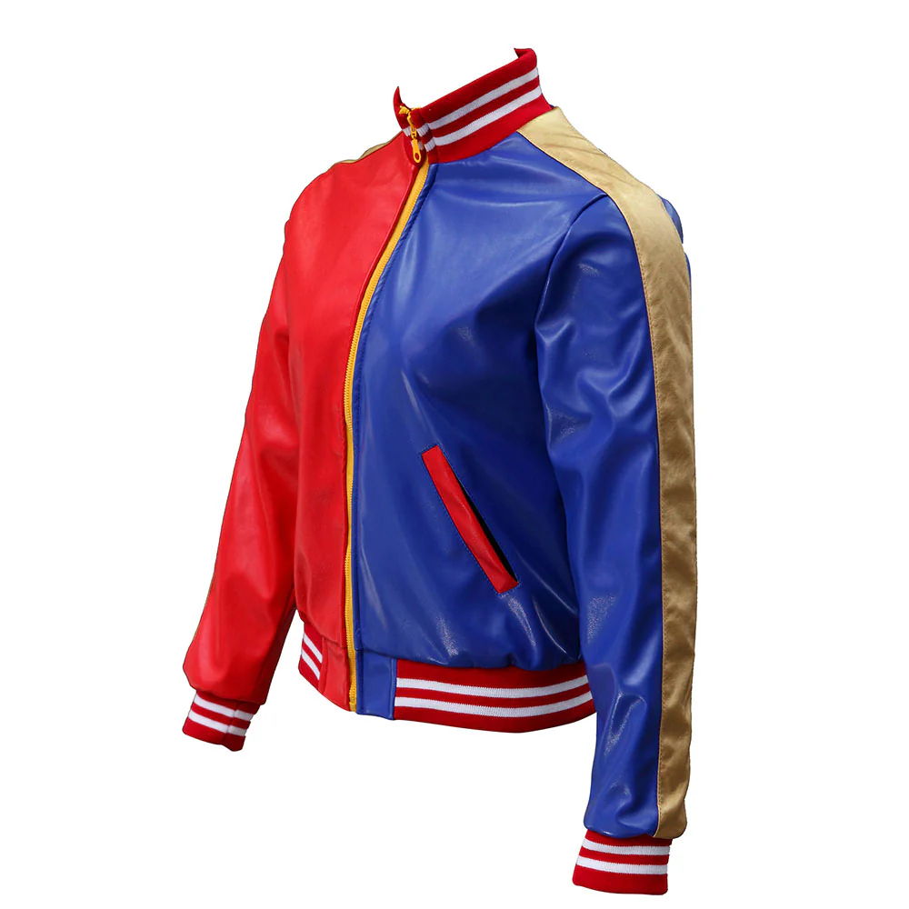 Women and Kids Suicide Squad Costume Harley Quinn Cosplay Jacket - Image 3