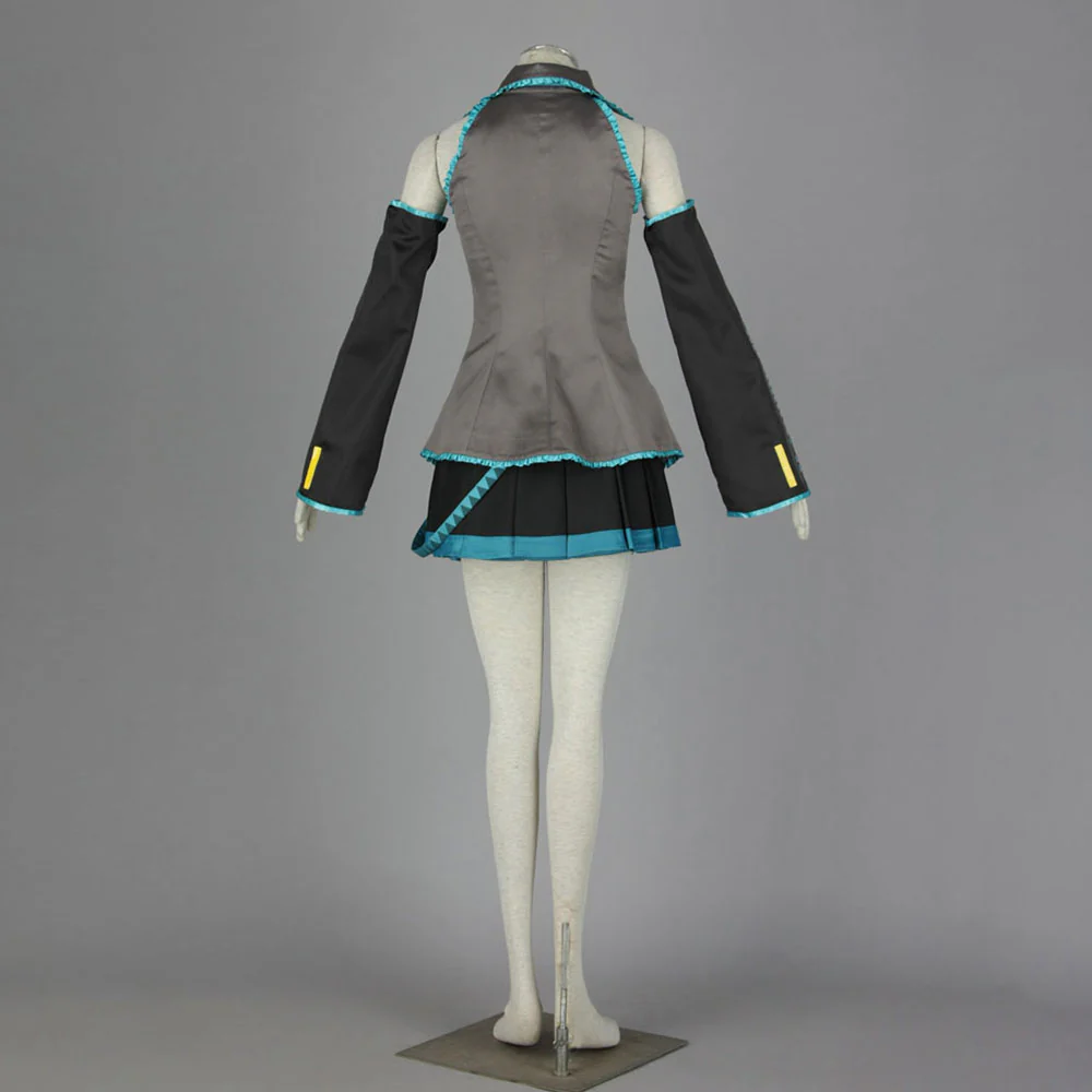 Women and Kids Vocaloid Hatsune Miku Sailor Cosplay Costume with Accessories - Image 4