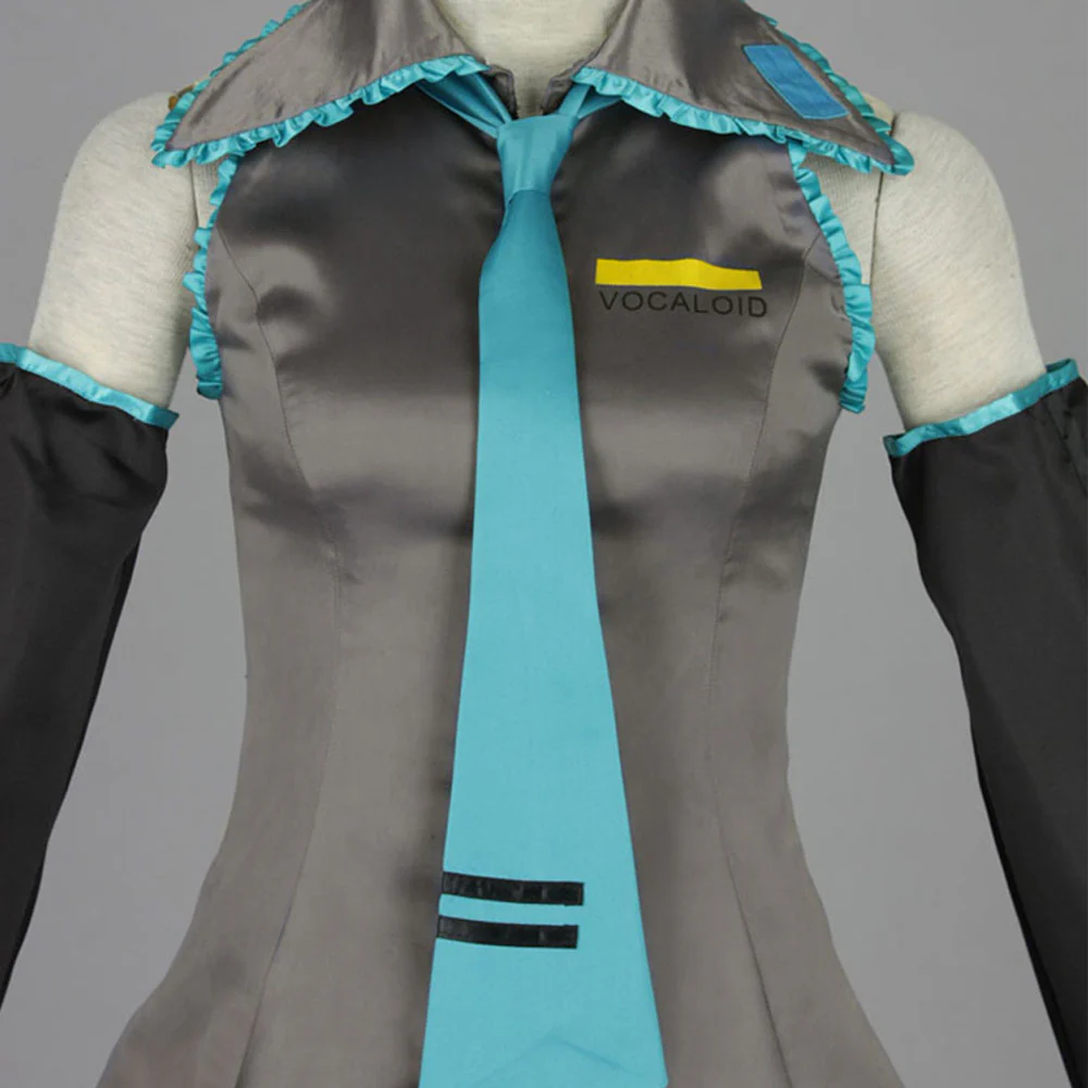 Women and Kids Vocaloid Hatsune Miku Sailor Cosplay Costume with Accessories - Image 6