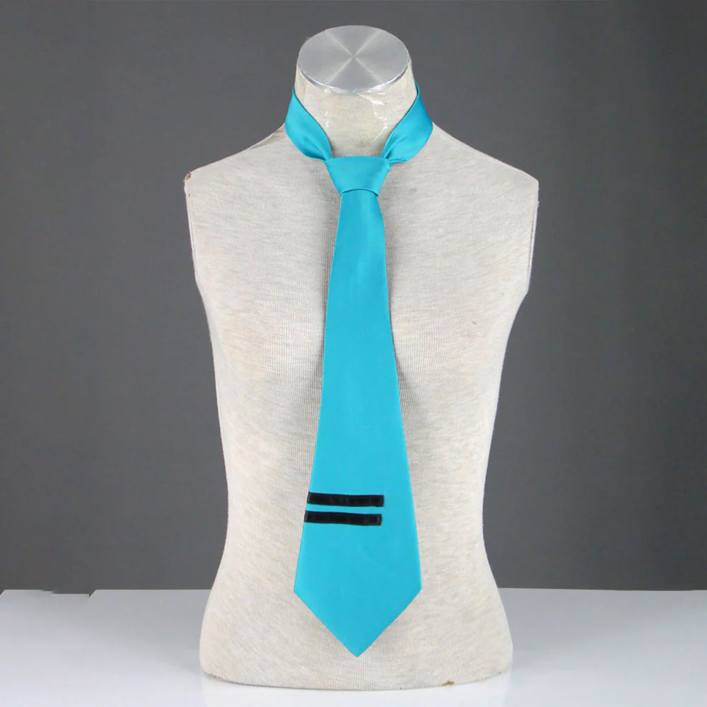 Women and Kids Vocaloid Hatsune Miku Silver Cosplay Costume with Accessories - Image 6