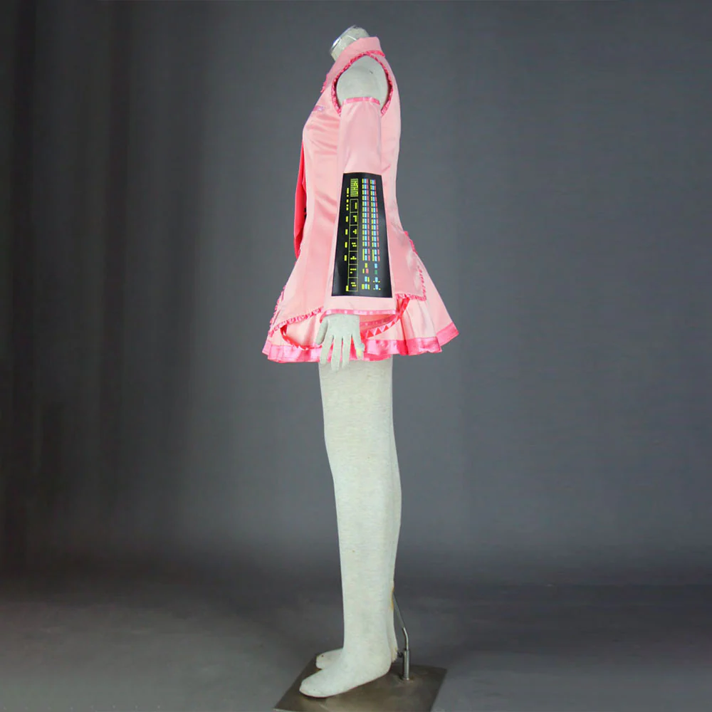 Women and Kids Vocaloid Sakura Hatsune Miku Sailor Cosplay Costume with Accessories - Image 5